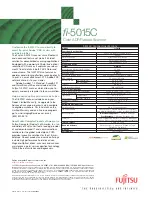 Preview for 2 page of Fujitsu 5015C - fi - Sheetfed Scanner Brochure & Specs