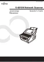 Предварительный просмотр 1 страницы Fujitsu 6010N - fi - Document Scanner Operator'S Manual