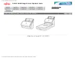 Preview for 1 page of Fujitsu 6240 - fi - Document Scanner Operator'S Manual