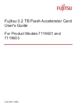 Preview for 1 page of Fujitsu 7119601 User Manual