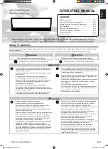 Fujitsu 9333003030-02 Operating Manual preview