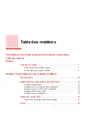 Preview for 6 page of Fujitsu A1130 - Lifebook T6500 4GB 500GB (French) Manual D'Utilisation