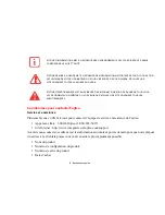 Preview for 13 page of Fujitsu A1130 - Lifebook T6500 4GB 500GB (French) Manual D'Utilisation