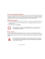 Preview for 57 page of Fujitsu A1130 - Lifebook T6500 4GB 500GB (French) Manual D'Utilisation