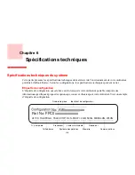 Preview for 123 page of Fujitsu A1130 - Lifebook T6500 4GB 500GB (French) Manual D'Utilisation