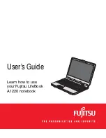 Preview for 2 page of Fujitsu A1220 - LifeBook - Core 2 Duo 2.2 GHz User Manual