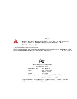 Preview for 4 page of Fujitsu A1220 - LifeBook - Core 2 Duo 2.2 GHz User Manual