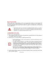 Preview for 64 page of Fujitsu A1220 - LifeBook - Core 2 Duo 2.2 GHz User Manual