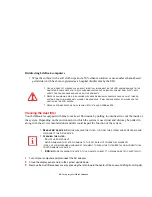 Preview for 104 page of Fujitsu A1220 - LifeBook - Core 2 Duo 2.2 GHz User Manual