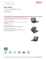 Fujitsu A512 Datasheet preview