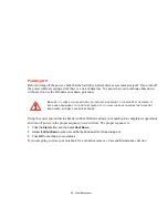 Предварительный просмотр 57 страницы Fujitsu A6110 - LifeBook - Core 2 Duo 2.2 GHz User Manual