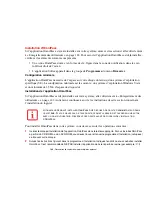 Предварительный просмотр 180 страницы Fujitsu A6220 - LifeBook - Core 2 Duo 2.13 GHz (French) Manual D'Utilisation