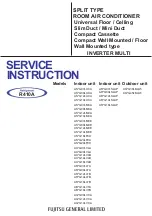 Предварительный просмотр 1 страницы Fujitsu AB G14LVTA Series Service Instruction