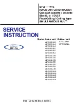 Fujitsu AB*G18LVTB Series Service Instruction preview