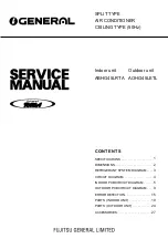 Preview for 1 page of Fujitsu ABHG45LRTA Service Manual