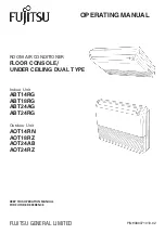 Preview for 1 page of Fujitsu ABT14RG Operating Manual