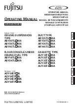 Fujitsu ABY18TL MA Operating Manual preview