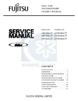 Fujitsu ABYA36LCT Service Manual preview