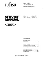Fujitsu ABYA45LCT Service Manual preview