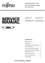 Preview for 1 page of Fujitsu ABYG24LVTA Service Manual