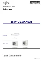 Preview for 1 page of Fujitsu ABYG36KRTA Service Manual