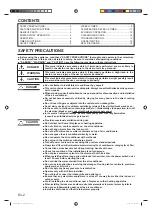 Preview for 2 page of Fujitsu ACG12UiA-LL Operating Manual