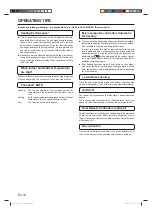 Preview for 14 page of Fujitsu ACY140HUIAT-LH Operating Manual