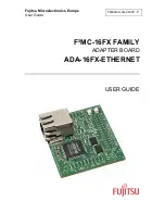 Fujitsu ADA-16FX User Manual preview