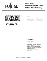 Preview for 73 page of Fujitsu AGYV09LAC Service Manual