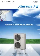 Предварительный просмотр 1 страницы Fujitsu Airstage AGUA12TLAV1 Design & Technical Manual