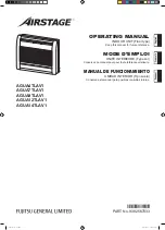 Fujitsu Airstage AGUA12TLAV1 Operating Manual preview