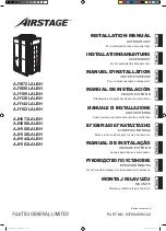 Fujitsu AIRSTAGE AJH072LALBH Installation Manual preview