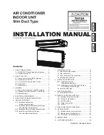 Fujitsu AirStage AR12 Installation Manual preview