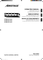 Fujitsu Airstage ARUM24TLAV2 Operating Manual preview