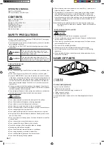 Preview for 2 page of Fujitsu Airstage ARUM24TLAV2 Operating Manual