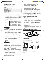 Preview for 8 page of Fujitsu AIRSTAGE ARXA24GALH Operating Manual