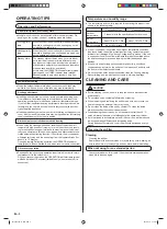 Предварительный просмотр 4 страницы Fujitsu AIRSTAGE ARXB07GALH Operating Manual