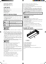 Preview for 2 page of Fujitsu AIRSTAGE ARXK007GLFH Operating Manual