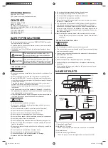 Preview for 2 page of Fujitsu AIRSTAGE  ASHA24GACH Operating Manual