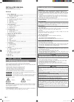 Предварительный просмотр 2 страницы Fujitsu Airstage ASUB18TLAV1 Installation Manual