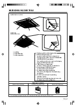 Предварительный просмотр 11 страницы Fujitsu Airstage AUXA30L Operating Manual