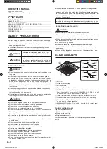 Preview for 2 page of Fujitsu AIRSTAGE AUXB004GLEH Operating Manual