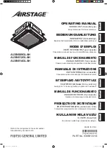 Предварительный просмотр 1 страницы Fujitsu AIRSTAGE AUXN009GLAH Operating Manual