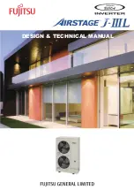 Fujitsu AIRSTAGE J-IIIL Design & Technical Manual preview