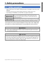 Preview for 9 page of Fujitsu AIRSTAGE UTY-ASGXZ1 Operating Manual