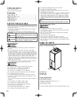 Preview for 2 page of Fujitsu Airstage VR-II ARUV12TLAV Operating Manual