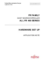 Fujitsu ALL FR 460 Series Application Note предпросмотр