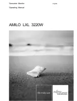 Fujitsu AMILO LXL 3220W Operating Manual preview