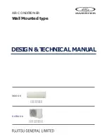 Fujitsu AO*G09LECAN Design & Technical Manual preview