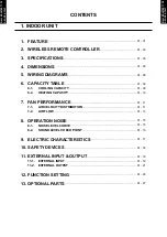 Preview for 3 page of Fujitsu AO*G09LTC Design & Technical Manual